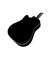 GUILD ITALIA D-140 CE BLACK
