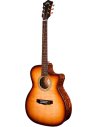 GUILD ITALIA OM-260CE DELUXE BURL EB EDGE BURST