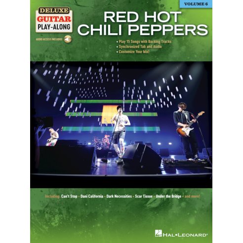 GUITAR PLAY ALONG VOLUME 6: RED HOT CHILI PEPPERS + AOL