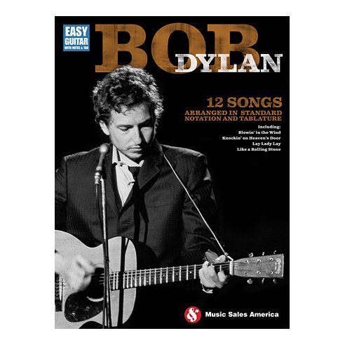 BOB DYLAN 12 SONGS EASY GUITAR