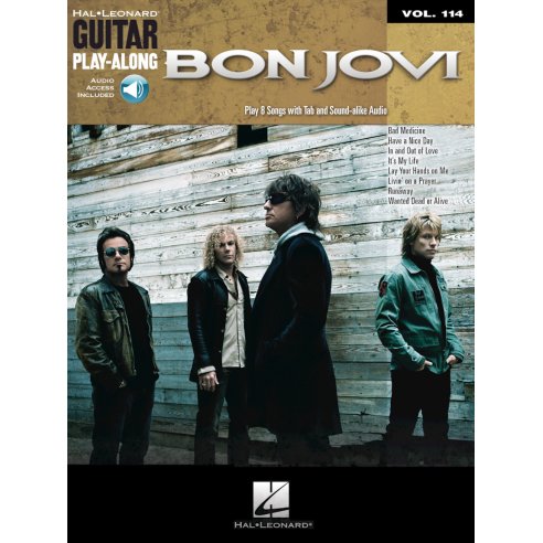 GUITAR PLAY ALONG BON JOVI + AOL