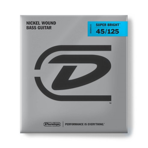 JIM DUNLOP DBSBN45125 BASS SUPER BRIGHT 45-125