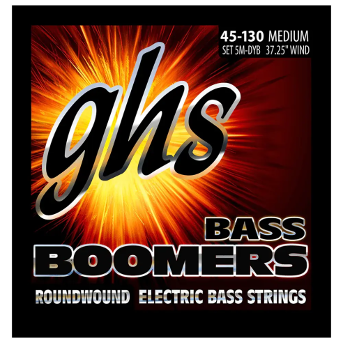 GHS 5M DYB BOOMERS 5 STRINGS 45-130