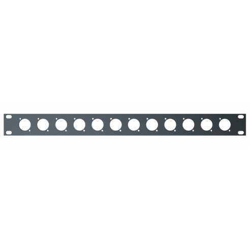 QUIK LOK RS243 SPACE RACK 12 XLR HOLES