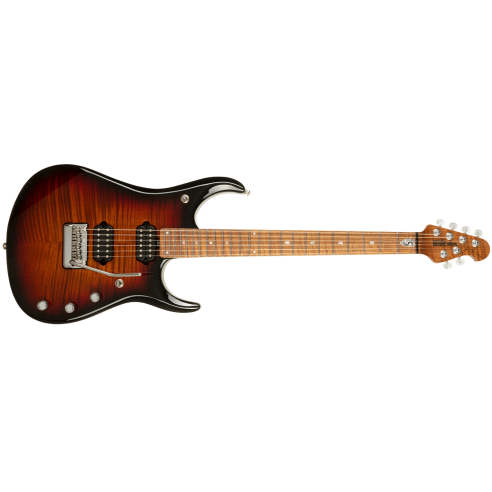 MUSIC MAN JP15 PETRUCCI TIGER EYE FLAME TOP