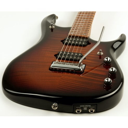 MUSIC MAN JP15 PETRUCCI TIGER EYE FLAME TOP
