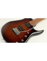 MUSIC MAN JP15 PETRUCCI TIGER EYE FLAME TOP
