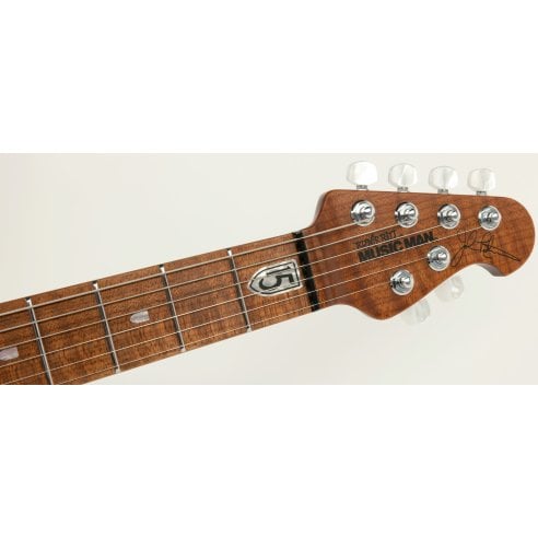 MUSIC MAN JP15 PETRUCCI TIGER EYE FLAME TOP
