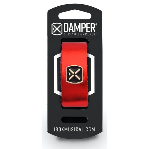 IBOX MUSICAL DAMPER DM SM04 METALLIC RED LEATHER