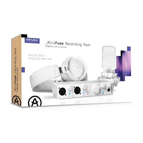 ARTURIA MINIFUSE RECODING PACK WHITE