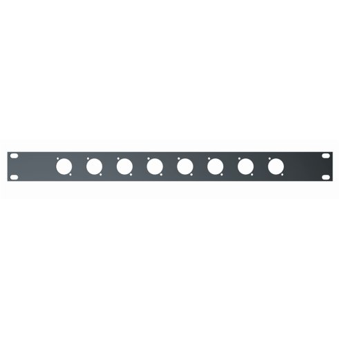 QUIK LOK RS292 1U XLR 8 HOLES