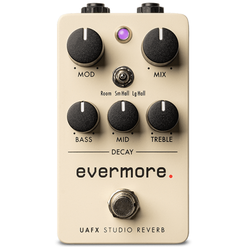 UNIVERSAL AUDIO UAFX EVERMORE STUDIO REVERB