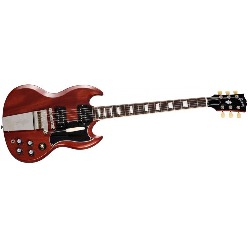 GIBSON SG STANDARD '61 MAESTRO VIBROLA FADED VINTAGE CHERRY