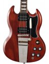 GIBSON SG STANDARD '61 MAESTRO VIBROLA FADED VINTAGE CHERRY