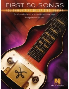 AAVV FIRST 50 SONGS YOU SHOULD PLAY ON LAP STEEL GUITAR