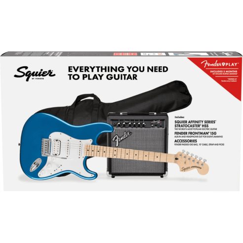 SQUIER AFFINITY STRAT PACK HSS MN LPB