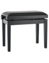 GEWA PANCA PIANOFORTE DELUXE NERO SATINATO/NERO VINILE
