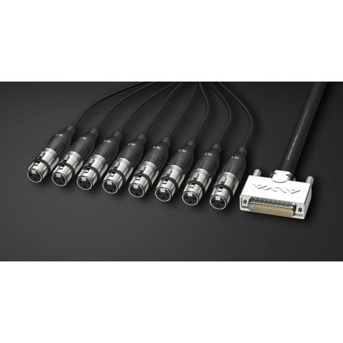 ALVA D-Sub 25  8 x XLR3 Femmina 5m