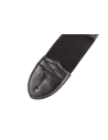 FENDER STRAP POLY BLACK RED LOGO