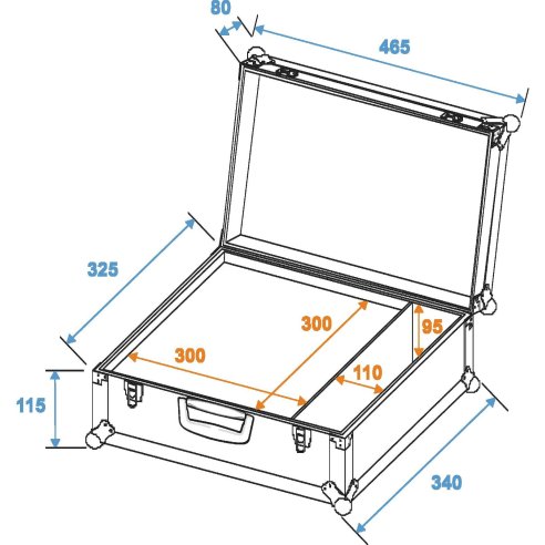 ROADINGER K1 CASE UNIVERSAL 46X34X19