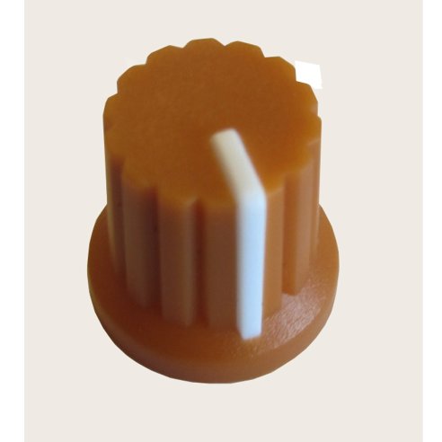 DOEPFER A-100KOR KNOB BROWN WITH WHITE LINE