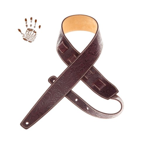 MAGRABO' HOLES HC EMBOSSED FLORES BORDEAUX 6CM