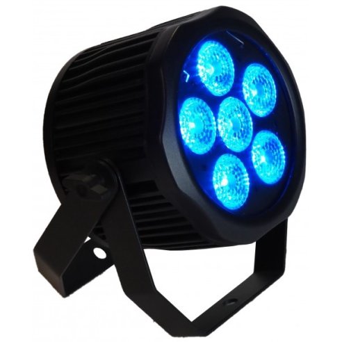 ZZIPP PAR LED A BATTERIA 6 LED RGBWA+UV DA12W ZZEN0612BWP