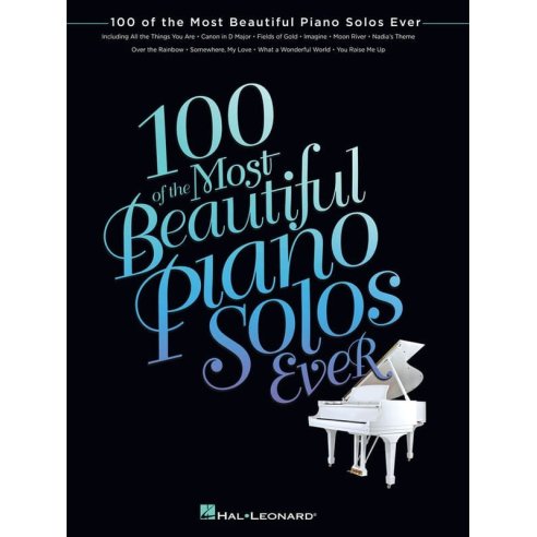 AAVV 100 OF THE MOST BEAUTIFUL PIANO SOLOS EVER