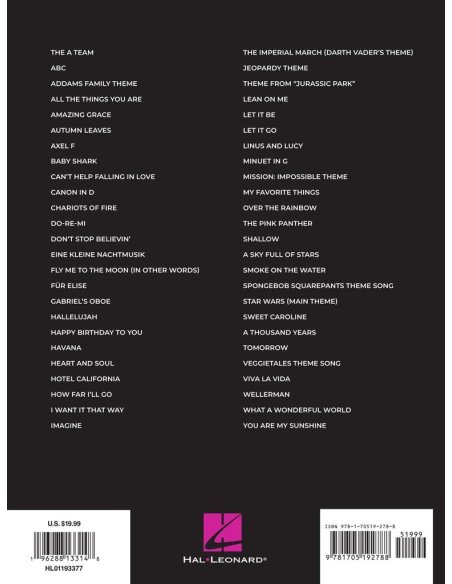 AAVV FIRST 50 MELODIES YOU SHOULD PLAY ON KEYBOARD AAVV FIRST 50 MELODIES YOU SHOULD PLAY ON KEYBOARD