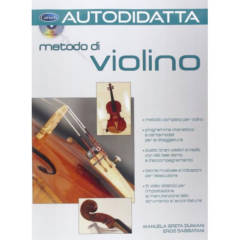 DUMIANI METODO DI VIOLINO AUTODIDATTA