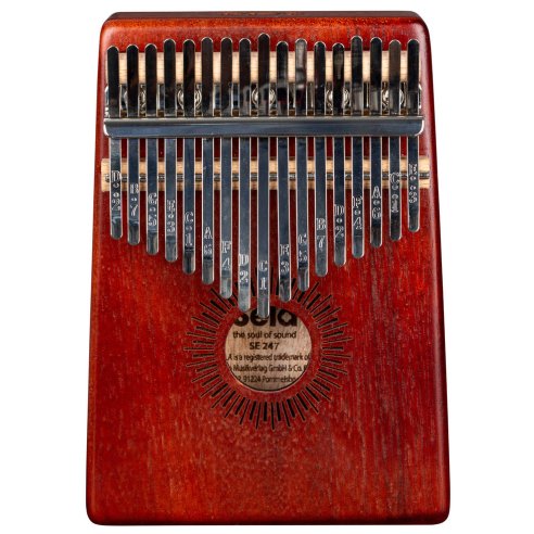 SELA KALIMBA MAHOGANY 17 ZUNGEN ROT
