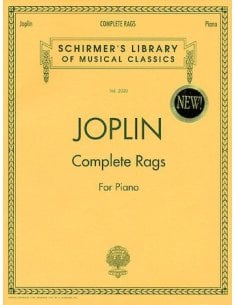 SCOTT JOPLIN COMPLETE RAGS FOR PIANO