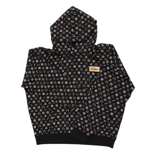 Zildjian ZAHD0072 ICON HOODIE BLACK MEDIUM