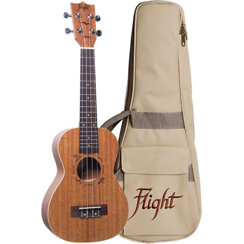 FLIGHT DUC323 MAHOGANY CONCERT  + BAG