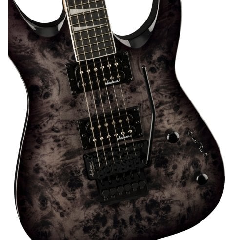 JACKSON JS32 DKAP TRANS BLACK