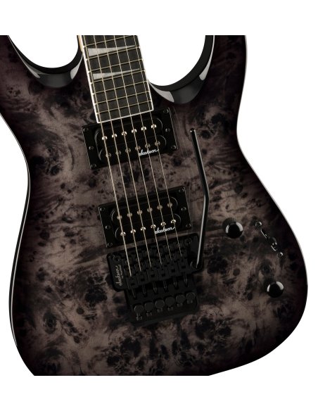 JACKSON JS32 DKAP TRANS BLACK