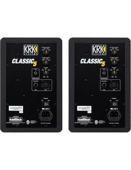 KRK CLASSIC 5 MONITOR PAIR PACK KRK CLASSIC 5 MONITOR PAIR PACK