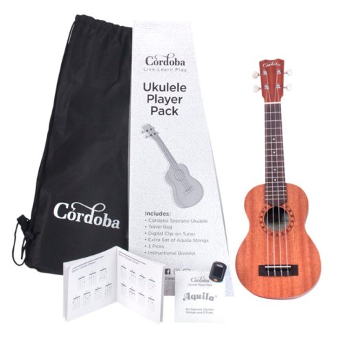 CORDOBA UKULELE PLAYER PACK SOPRANO