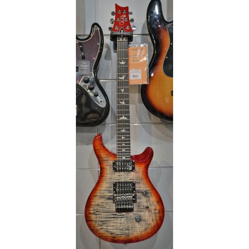 PRS SE CUSTOM 24 FLOYD CHARCOAL CHERRY BURST 2025