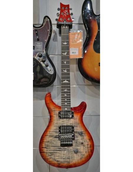 PRS SE CUSTOM 24 FLOYD CHARCOAL CHERRY BURST 2025