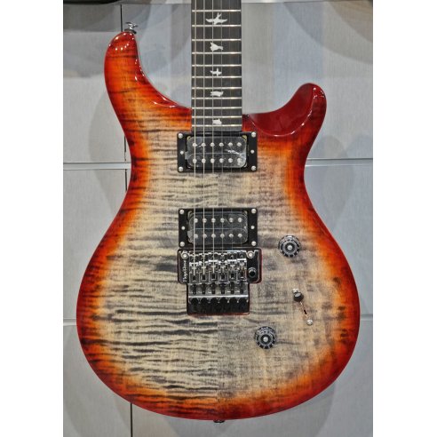 PRS SE CUSTOM 24 FLOYD CHARCOAL CHERRY BURST 2025