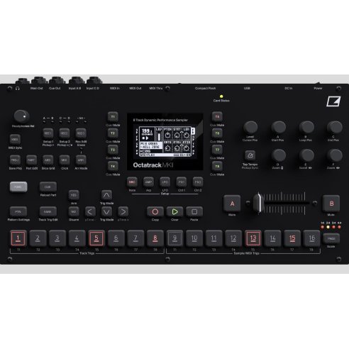ELEKTRON OCTATRACK MKII BLACK