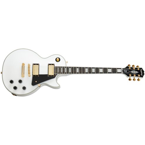 EPIPHONE LES PAUL CUSTOM ALPINE WHITE W/CASE