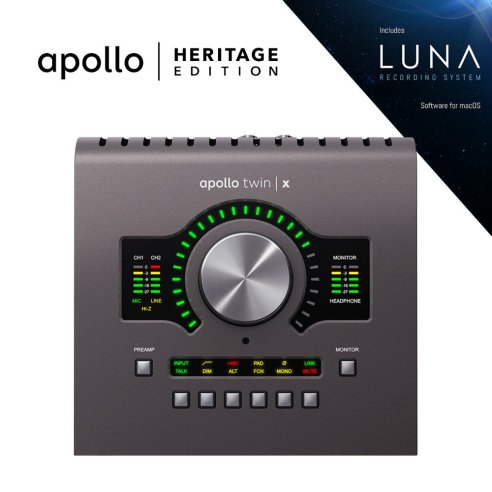 UNIVERSAL AUDIO APOLLO TWIN X QUAD HERITAGE ED