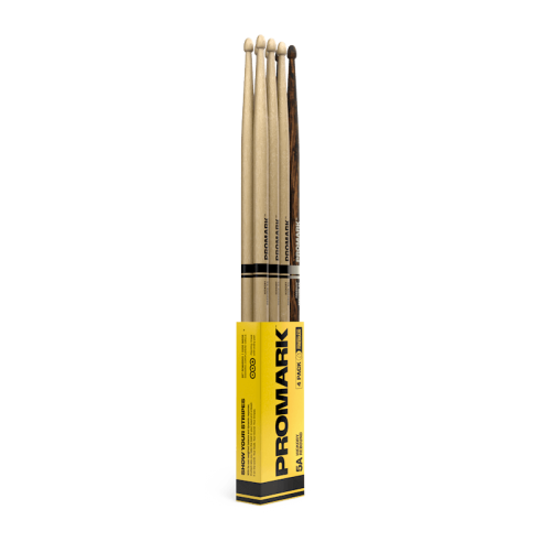 PRO MARK REBOUND 5A WOOD TIP RBH565AW 4 PACK