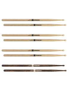 PRO MARK REBOUND 5A WOOD TIP RBH565AW 4 PACK 2