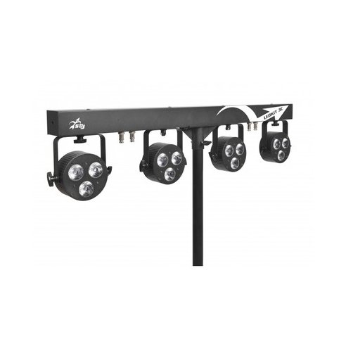 SAGITTER LEDKITHP3C BAT SET 4 PAR 3X6W RGBW/FCB