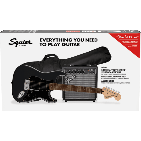 SQUIER AFFINITY STRAT PACK HSS LRL CFM
