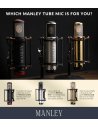 MANLEY REFERENCE GOLD MICROPHONE