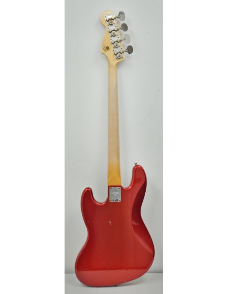 FENDER S23 LTD 66 JAZZ BASS JOURNEYMAN RELIC AGED CANDY APPLE RED